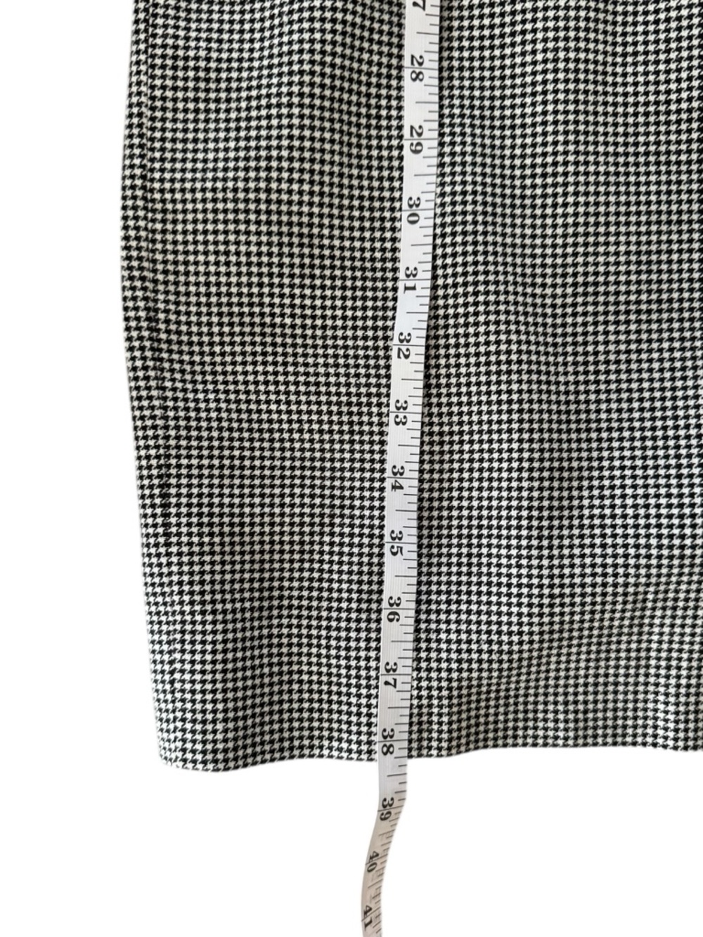 J.Crew Size 6 Houndstooth Linen Blend Sheath Dress Belted Classic Chic - Picture 14 of 16
